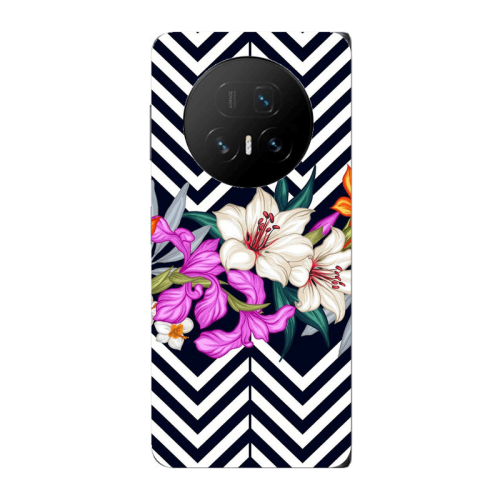 Honor Magic V5 Flower arrow Transparent Silicone TPU Θήκη